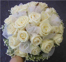 Brides All Rose hand tied